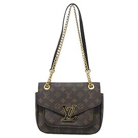 Bolsa de ombro Monogram Passy da Louis Vuitton Marrom