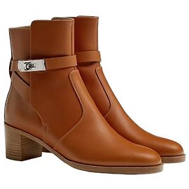 HERMÈS: Ankle Boots Model 'FRENCHIE' 36 Caramel