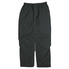 Autre Marque N.HOOLYWOOD COMPILE LINE WEBBING BELT CARGO PANTS Polyester Pants Black