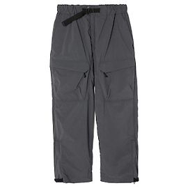 Autre Marque N.HOOLYWOOD TEST PRODUCT EXCHANGE SERVICE WEBBING BELT CARGO PANTS Nylon Pants Grey Dark grey