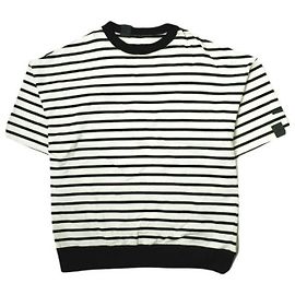 Autre Marque Camiseta de algodón negra N.HOOLYWOOD B.D CREW Negro