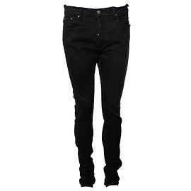 Amiri Jeans de algodão pretos Preto