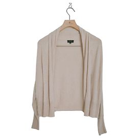 Escada Cardigan Vest Beige Polyamide XS Beige