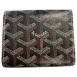 Goyard Marigny Geldbörse Schwarz Leder Schwarz