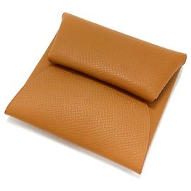 Hermès Hermes Bastia Epsom Card Case Golden