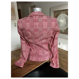 Costume-jupe (2 Pièces) Irene Van Ryb - Laine Marine - Taille 40 - Fabriqué En France - Occasion Très Bon état