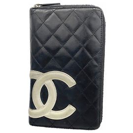 Cartera Larga Chanel Cambon Negro