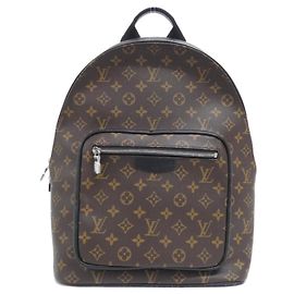 Sac à dos Josh Monogram Macassar Louis Vuitton Marron