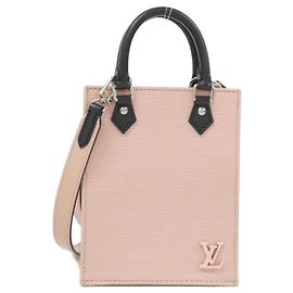 Bolsa de Ombro Petite Sac Plat Epi Louis Vuitton Rosa