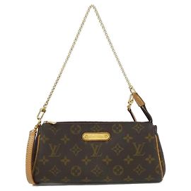 Sac à épaule Eva Monogram Louis Vuitton Marron