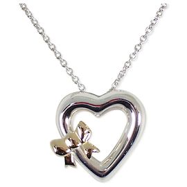 Tiffany & Co Collier Pendentif Cœur Ruban Tiffany Autre