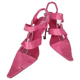 Bottega Veneta Pink Point Pumps Pink