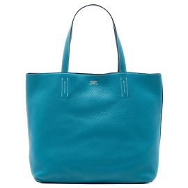 Hermès Clemence Double Sens 36 Bleu