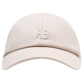 Jeremy Baseball Cap - ANINE BING - Wool - Brown Brown