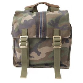 Valentino Garavani Valentino Military Canvas Backpack Green