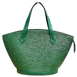 Bolso Tote Epi Saint Jacques de Louis Vuitton Verde