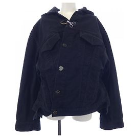 Giacca in denim Balenciaga Nero