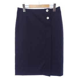 Hermès Falda Hermes Azul Azul marino