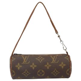 Pochette Papillon Mini en Toile Monogram Louis Vuitton Marron