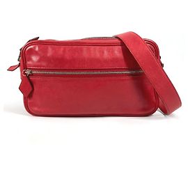Hermès Hermes Vingt Quatre PM Crossbody Pochette Shoulder Bag Rouge