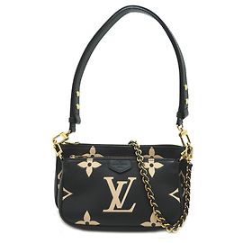 Louis Vuitton Multi Pochette Accessori Nero Beige