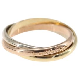 CARTIER Ring Trinity Ring aus 18K Gold (750) Auth 162886SM Golden