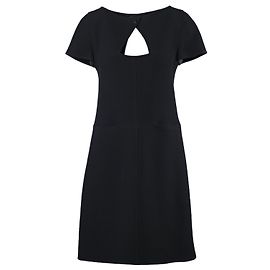 Courreges Robe en Laine Noire Courrèges Noir