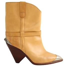 Isabel Marant Kamel Westernstiefel Kamel
