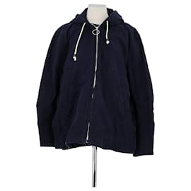 Acne Navy cotton jacket Navy blue