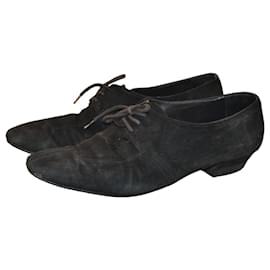 Prada stringate Nero