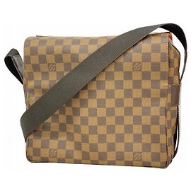 Louis Vuitton Damier Naviglio Shoulder Bag Damier ebene