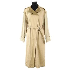 Isabel Marant Etoile Trench coat de algodón caqui Caqui