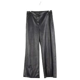 Max Mara Calça larga preta Preto