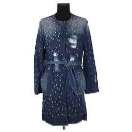 Abrigo azul de algodón Liu.Jo Talla 44 Azul