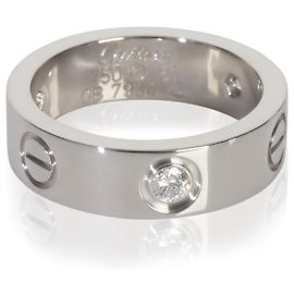 Anello Love in oro bianco e diamanti Cartier Altro