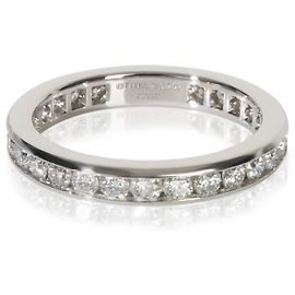 Anello Eternity in Platino con Diamanti a Canale Tiffany & Co. Altro