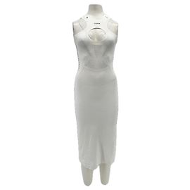 Coperni Robe blanche sculptante White