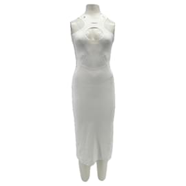 Coperni Robe blanche sculptante Blanc