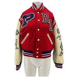 Polo Ralph Lauren Bombers teddy rouge Red