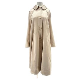 Altuzarra Beige satinierter Mantel Beige