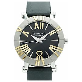 Tiffany & Co Reloj de pulsera para mujer Tiffany Atlas con esfera negra Otro