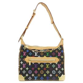 Borsa a Spalla Boulogne Multicolore Louis Vuitton Nero Multicolore