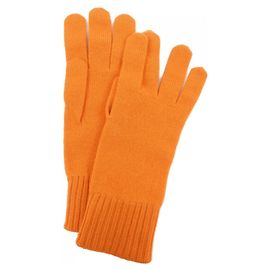 Hermès Hermes Cashmere Warm Gloves Orange