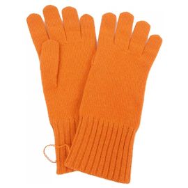 Hermès Hermes Cashmere Warm Gloves Orange