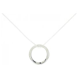 Tiffany & Co Tiffany 1837 Circle Mittel-Halskette Silber
