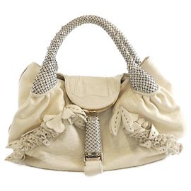 Sac à main Fendi SPY 8BR511 UN2 Blanc
