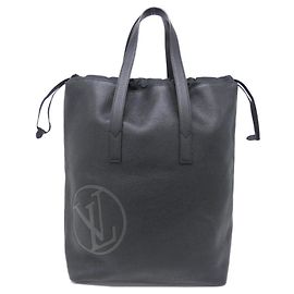 Borsa a Spalla Taurillon Cabas Light Louis Vuitton Nero