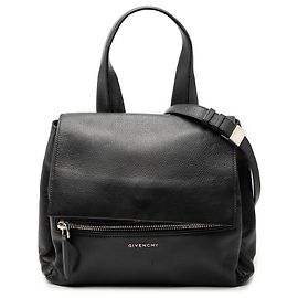 Sac à main Pandora Pure en cuir noir petit de Givenchy Noir