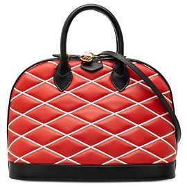 Louis Vuitton Alma Malletage PM Rojo Roja