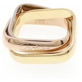 Cartier Trinity LM Ring Pink Weiß Gelb